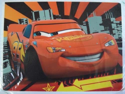 Lightning McQueen #4 Edible Icing Image - Click Image to Close
